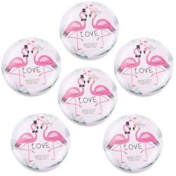6PCS Deer Flamingo Print Food Storage Tin Jars with Lid for Candle DIY, Candies, Hair Accessories