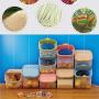 tlongtea65 Kitchen Rice Storage Box Grain Cereal Dispenser Food Organizer Sealing Container Large Rice Barrel Fresh Anti-Insect and Anti-Mite Flip Coffee