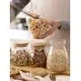 Boîte en bambou Yl Ly, Pot Transparent en Verre avec Joint, Jarre de Cuisine en Verre pour Snack, Bonbons, Noix, Grande Capacité 1000ml Boîte en bambou Yl Ly, Pot Transparent en Verre avec Joint, Jarre de Cuisine en Verre pour Snack, Bonbons, Noix, Grande Capacité 1000ml