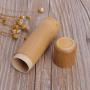 Yuanhaourty Bamboo Tube Tea Storage Box with Airtight Lids Small Container Spices Storage Jar with Lid 4 Size
