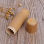 XISAOK Bamboo Tube Tea Box Airtight Small Container Spices Storage Jar with Lid 4 Size