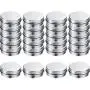Lot de 30 Pots en Aluminium 1/2 oz avec Bouchon à Vis Vide – Contenants Remplissables Lot de 30 Pots en Aluminium 1/2 oz avec Bouchon à Vis Vide – Contenants Remplissables
