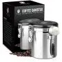 Boîte Hermétique de Conservation pour Café – 473 ml – Couvercle Articulated à Gaz CO2 et Suivi Journalier/Mensuel Numérique – Coffre en Acier Inoxydable pour Café en Graines ou Mouture Boîte Hermétique de Conservation pour Café – 473 ml – Couvercle Articulated à Gaz CO2 et Suivi Journalier/Mensuel Numérique – Coffre en Acier Inoxydable pour Café en Graines ou Mouture