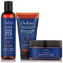 Shea Moisture Men’s Shave Care Bundle, Tea Tree Oil & Shea Butter After Shave Elixir | African Black Soap & Shea Butter Facial Wash & Scrub Cleansing | African Black Soap & Butter Shave Cream