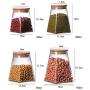 Kitchen Food Container Seal Pot Tea Coffee Candy Storage Tank Plastic Cereals Snacks Box Cookie Canister Jars Compatible For Spices Jarra,350ml
