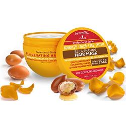 Rejuvenating Hair Mask and Deep Conditioner For Color Treated Hair with Argan Oil and Macadamia Oil By Arvazallia - Sulfate Free & Paraben Free