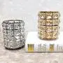 Porte-Bougies JustDOLIFE Style Cristal Décoration Centre de Table pour Mariage, Fournitures de Mariage. Porte-Bougies JustDOLIFE Style Cristal Décoration Centre de Table pour Mariage, Fournitures de Mariage.