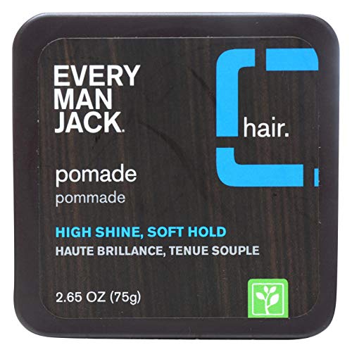 Every Man Jack Pomade High Shine Soft Hold 2.65 Ounce (78.4ml)