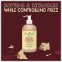 SheaMoisture Strengthen and Restore Rinse Out Hair Conditioner to Intensely Smooth and Nourish Hair 100% Pure Jamaican Black Castor Oil with Shea Butter, Peppermint and Apple Cider Vinegar 13 oz