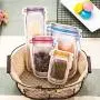 20 Stück Wiederverwendbare Mason Jar Gläser Beutel für Nüsse, Süßigkeiten, Kekse - Frische Lebensmittelbeutel, Snack-Beutel, Küchenorganizer (500 ml)
