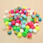 K&A Company 100 Pcs 2ML Colorful Round Silicone Non Stick Concentrate Containers Jar Storage Box