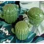FUYU Ceramics Cactus Storage Jars Sugar Box Jewelry Receiving Box , Home Decoration FUYU Ceramics Cactus Storage Jars Sugar Box Jewelry Receiving Box , Home Decoration