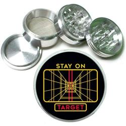 Stay on Target SW Classic Aluminum Tobacco Herb Spice Grinder