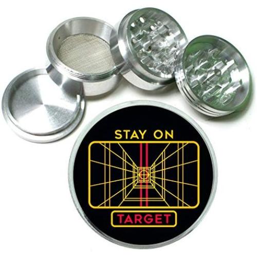 Stay on Target SW Classic Aluminum Tobacco Herb Spice Grinder