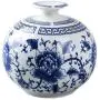Chinesische Retro Blau und Weiß Porzellan Aufbewahrungsgläser/Teetassen – Gute Dekorationsobjekte