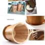 Lebensmitteltiegel & Crocks Lagerbehälter Holz Küchen Reis- und Mehl-Lagerbox, hitzebeständig, Insektenschutz, 10kg/15kg, hübsch und langlebig (Farbe: Gelb, Größe: 28,5 x 39,5 cm)