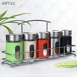 | Storage Bottles & Jars | 6pcs Stainless Steel Spice Storage Jar Bottle Barbecue Seasoning Storage Shelves for Kitchen Seasoning Storage Organizer | by HUDITOOLS | 1 PCs