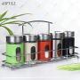 | Storage Bottles & Jars | 6pcs Stainless Steel Spice Storage Jar Bottle Barbecue Seasoning Storage Shelves for Kitchen Seasoning Storage Organizer | by HUDITOOLS | 1 PCs