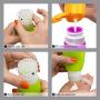 SHANY Ultimate Jetsetter Travel Container Set - TSA Approved Silicone Refillable Cosmetic Bottles - Pack of 5