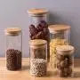 Glass Sealed Jars, Kitchen Household Grain Storage Tanks, Storage Spices/Pasta/Oatmeal/Coffee Beans Glass Sealed Jars, Kitchen Household Grain Storage Tanks, Storage Spices/Pasta/Oatmeal/Coffee Beans