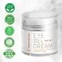 Anti-Aging Under & Around Eye Gel Cream for Men & Women with Rosehip Seed Oil, Vitamin C, E, Peptides, Stem Cell & Hyaluronic Acid | Depuffing Eye Firming Retinol & Collagen Eye Cream - 1.7 fl. Oz - Amazon Vine