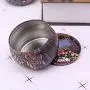1Pc Retro Round Tin Box Tea Candy Jewelry Coin Tea Storage Container Case Candle Holder Wedding Favor Gift,As Picture 1Pc Retro Round Tin Box Tea Candy Jewelry Coin Tea Storage Container Case Candle Holder Wedding Favor Gift,As Picture
