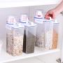 Cwg Kitchen Grain Miscellaneous Grains Storage Containers Moisture Proof Sealed Storage Jars Food Storage Tank with Measuring Cup Cover