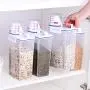 Cwg Kitchen Grain Miscellaneous Grains Storage Containers Moisture Proof Sealed Storage Jars Food Storage Tank with Measuring Cup Cover Cwg Kitchen Grain Miscellaneous Grains Storage Containers Moisture Proof Sealed Storage Jars Food Storage Tank with Measuring Cup Cover