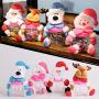 Christmas Candy Storage Can Xmas Decorations for Home Gift Biscuit Casual Food Storage Jar Christmas Window Ornament Acc (3)