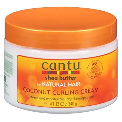 Cantu Natural Hair Coconut Curling Cream 12 Ounce Jar (2 Pack) Cantu Natural Hair Coconut Curling Cream 12 Ounce Jar (2 Pack)