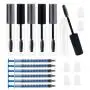 6 PCS Tubes Vides Shintop 10ml avec Pinceau pour Mascara, Récipients pour Crème Eclatante, Piston 1ml, Joints en Caoutchouc et Filtres pour l'Application d'Huile de Ricin 6 PCS Tubes Vides Shintop 10ml avec Pinceau pour Mascara, Récipients pour Crème Eclatante, Piston 1ml, Joints en Caoutchouc et Filtres pour l'Application d'Huile de Ricin