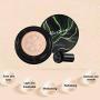Firstfly Mushroom Air Cushion CC Cream Moisturizing Concealer Makeup Base Primer Liquid Foundation (Natural)