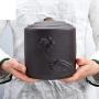 Tea caddy storage,Tea tins containers,Tea storage jar Ceramic tea accessories Sealed tea cans-B