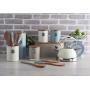 Typhoon 1 Litre Living Sugar Canister, 11 x 11 x 15.5 cm, Blue