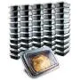 Lot de 50 – Contenants de Rangement Chefible 38 oz (111 oz) – Idéal pour le Bento, la Préparation de Repas, Durable, BPA-free, Réutilisable, Lavable, Micro-Ondes, Parfait pour le Contrôle des Portions ! Lot de 50 – Contenants de Rangement Chefible 38 oz (111 oz) – Idéal pour le Bento, la Préparation de Repas, Durable, BPA-free, Réutilisable, Lavable, Micro-Ondes, Parfait pour le Contrôle des Portions !