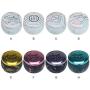 Overstep Cookie Candy Little Jewelry Storage Tinplate Jar DIY Candle Iron Jar Home Storage Decorative Supplies