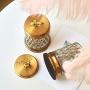 Glass Storage Jar, Kitchen Household Grain Container, Storage Snacks/Candy/Oatmeal/Coffee Beans