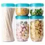 Plastic Sealed Jars, Kitchen Household Grain Storage Tanks, Storage Of Spices Oatmeal/Pasta/Beans Plastic Sealed Jars, Kitchen Household Grain Storage Tanks, Storage Of Spices Oatmeal/Pasta/Beans