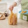 WANGLXST Airtight Storage Jar, Food Storage Container with Airtight Lid - Stackable - Cereal Dispenser, Durable, for Keeping Food Dry & Fresh Box
