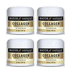 Collagen Beauty Cream Made with 100% Pure Collagen Promotes Tight Skin Enhances Skin Firmness 2 OZ. Jar PACK of 4