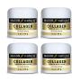 Collagen Beauty Cream Made with 100% Pure Collagen Promotes Tight Skin Enhances Skin Firmness 2 OZ. Jar PACK of 4