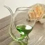 Transparente Wein Whiskey Glas - Hitzebeständige Trinkbecher mit Stroh - Lagerbehälter, Serviergläser, Trinkflaschen, Trinkbecher, Gläser, Besteckbehälter - Klare Trinkvotive