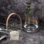 Unique Chic Nordic Glass Storage Jar Bottle With Leather Handle Minimalist Desk Storage Bottle Organizer Flower Vase Container S,Brown Belt S Unique Chic Nordic Glass Storage Jar Bottle With Leather Handle Minimalist Desk Storage Bottle Organizer Flower Vase Container S,Brown Belt S