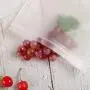Agelloc Translucent Frosted Food Storage Bag Ziplock Freezer Bags Eco-Friendly Food Storage Bags for Camping Work School Home Traveling Leakproof Non-Toxic (Clear)