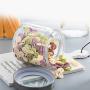 Sealed Storage Jar 4PCS Food Grains Transparent Glass Bottle Tea Coffee Seal Storage Cans 4 Pieces/set DELICATEWNN