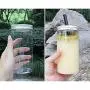500 ml Innovative Lebensmittelqualität Kunststoff Getränkebeutel, Saft, kalte Tee Haus- und Küchen-Aufbewahrungsbeutel, Typ 4