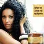 Vitamins Leave in Conditioner Cream - Indulgent Anti Frizz Conditioning for Curly Hair - Curl Defining Styling Detangler for Thick Coarse Natural Dry Damaged Hair (Moroccan Argan Oil)