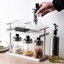 Limited Promotion Cover Glass Potes Jar Spice With A Spoon Seasoning Bottle Moisture Proof Salt Tank Pot Kitchen Sealed,1pc Bottle