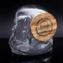 Original Stormtrooper Glass Bowl with Wooden Lid (Biscuit Jar/Storage Jar)
