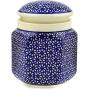 Polish Pottery 6-inch Jar with Lid (Daisy Dreams Theme) + Certificate of Authenticity